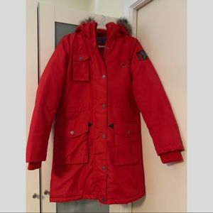 VERA MODA JEANS - Winter Jacket (Red)